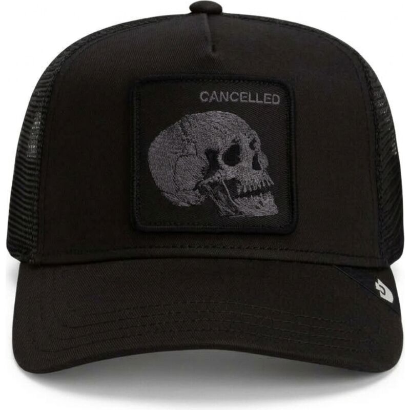 cepice-zaoblena-cerna-snapback-tonal-skull-full-intent-cancelled-the-farm-goorin-bros cepice-zaoblena-cerna-snapback-tonal-skull-full-intent-cancelled-the-farm-goorin-bros