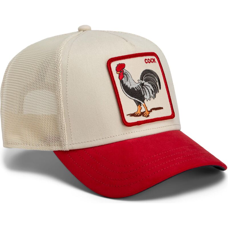 cepice-zaoblena-cervena-snapback-the-suede-rooster-microsuede-cock-the-farm-goorin-bros