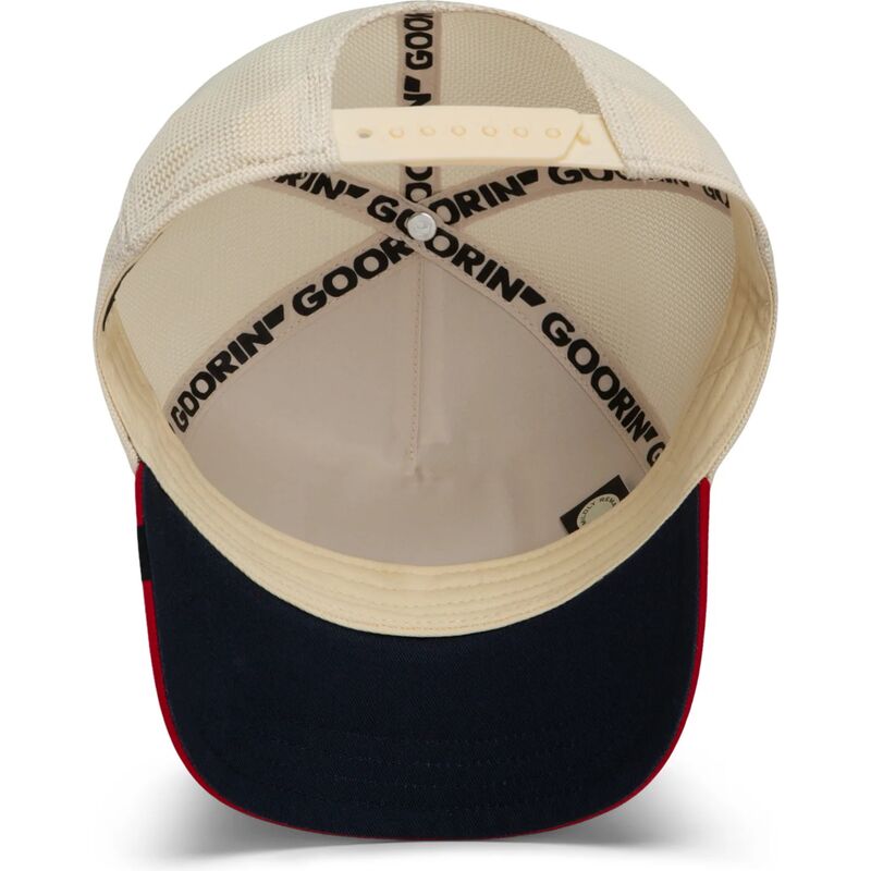 cepice-zaoblena-cervena-snapback-the-suede-rooster-microsuede-cock-the-farm-goorin-bros