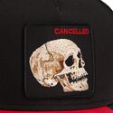 cepice-zaoblena-cerna-snapback-cancelled-skull-microsuede-the-farm-goorin-bros