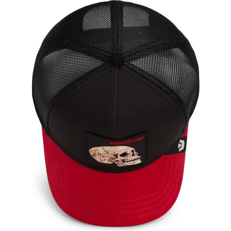 cepice-zaoblena-cerna-snapback-cancelled-skull-microsuede-the-farm-goorin-bros cepice-zaoblena-cerna-snapback-cancelled-skull-microsuede-the-farm-goorin-bros