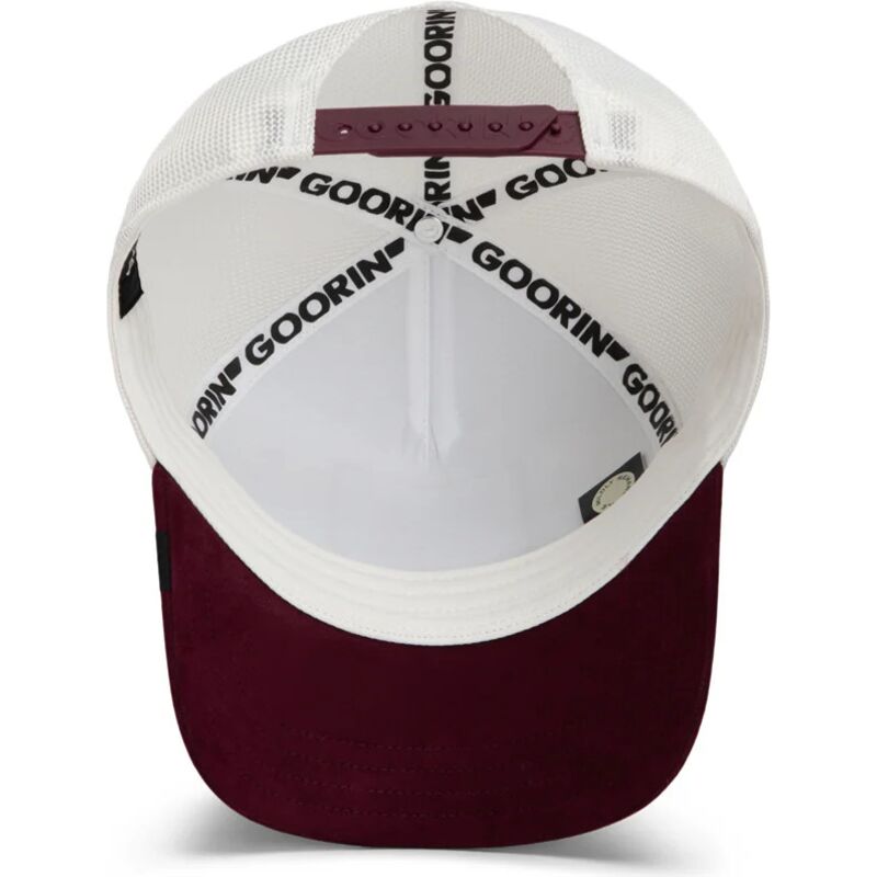 cepice-zaoblena-bila-snapback-suede-alpha-microsuede-the-farm-goorin-bros cepice-zaoblena-bila-snapback-suede-alpha-microsuede-the-farm-goorin-bros