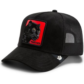 Čepice zaoblená černá snapback Nera Rossa Microsuede The Farm Goorin Bros.