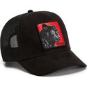 cepice-zaoblena-cerna-snapback-nera-rossa-microsuede-the-farm-goorin-bros