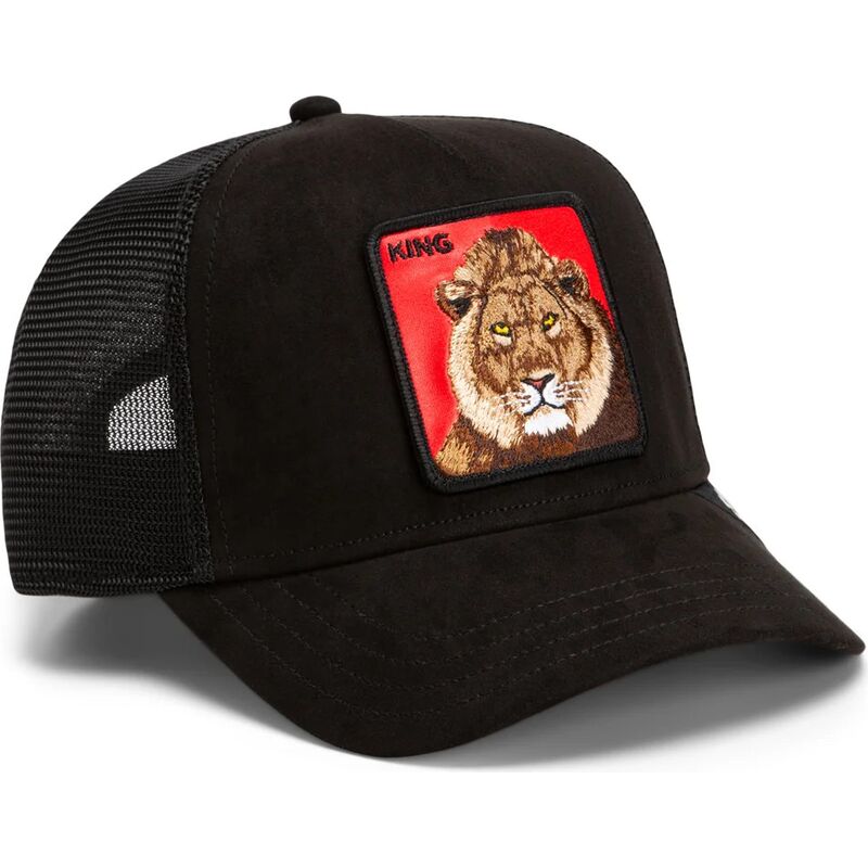 cepice-zaoblena-cerna-snapback-re-leone-rosso-microsuede-king-the-farm-goorin-bros cepice-zaoblena-cerna-snapback-re-leone-rosso-microsuede-king-the-farm-goorin-bros