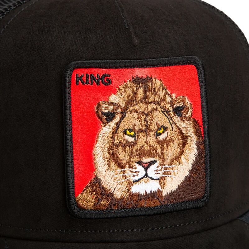 cepice-zaoblena-cerna-snapback-re-leone-rosso-microsuede-king-the-farm-goorin-bros cepice-zaoblena-cerna-snapback-re-leone-rosso-microsuede-king-the-farm-goorin-bros