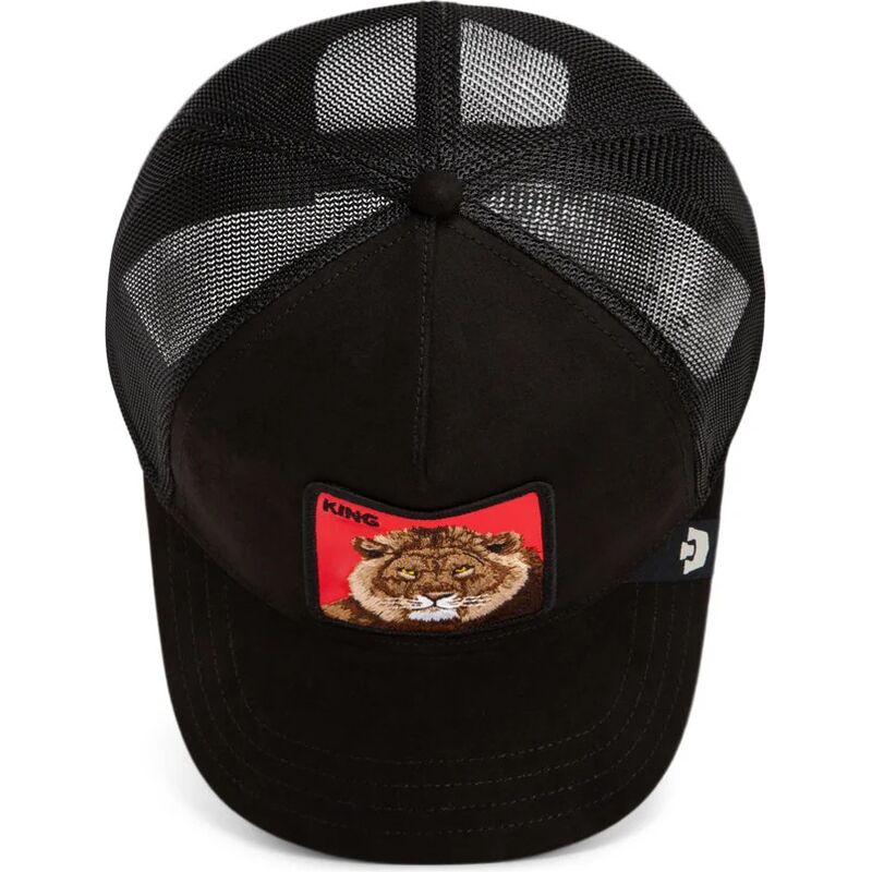 cepice-zaoblena-cerna-snapback-re-leone-rosso-microsuede-king-the-farm-goorin-bros cepice-zaoblena-cerna-snapback-re-leone-rosso-microsuede-king-the-farm-goorin-bros