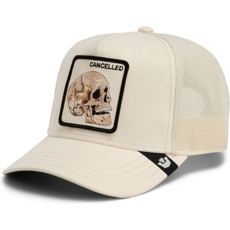 cepice-zaoblena-bezova-snapback-suede-cancelled-skull-microsuede-the-farm-goorin-bros