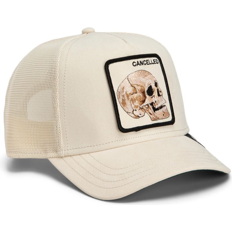 cepice-zaoblena-bezova-snapback-suede-cancelled-skull-microsuede-the-farm-goorin-bros