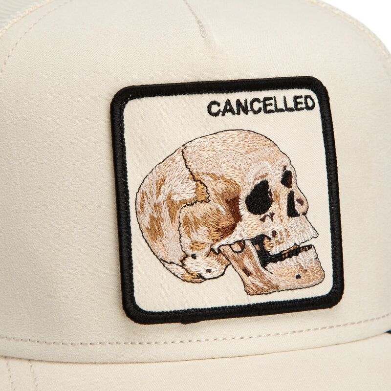 cepice-zaoblena-bezova-snapback-suede-cancelled-skull-microsuede-the-farm-goorin-bros