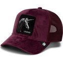 cepice-zaoblena-cervena-snapback-velour-legend-the-farm-goorin-bros