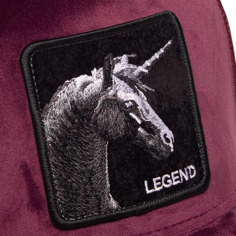 cepice-zaoblena-cervena-snapback-velour-legend-the-farm-goorin-bros cepice-zaoblena-cervena-snapback-velour-legend-the-farm-goorin-bros