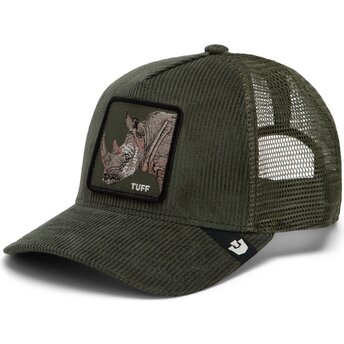 Čepice zaoblená zelená snapback Corduroy Tuff Ridgeline The Farm Goorin Bros.