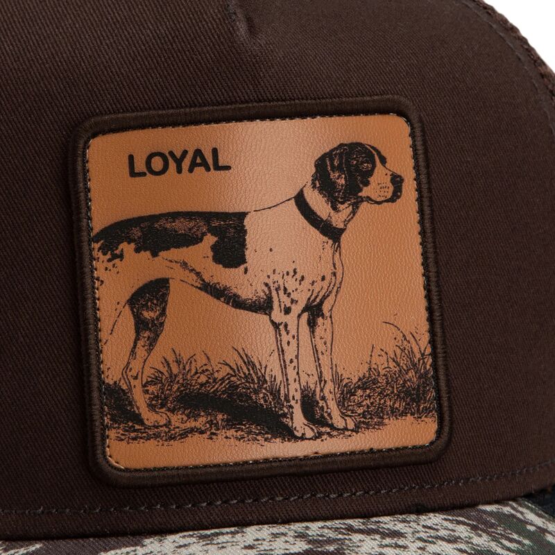 cepice-zaoblena-hneda-snapback-engraved-dog-camo-glitch-the-farm-goorin-bros