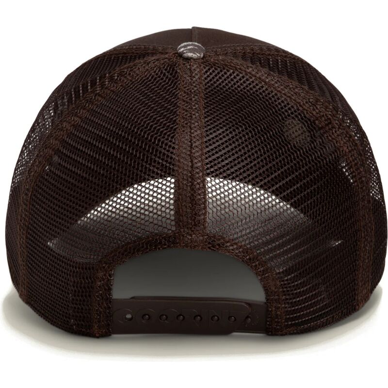 cepice-zaoblena-hneda-snapback-engraved-dog-camo-glitch-the-farm-goorin-bros