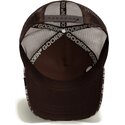 cepice-zaoblena-hneda-snapback-engraved-dog-camo-glitch-the-farm-goorin-bros