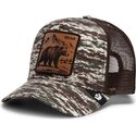 cepice-zaoblena-maskacova-snapback-engraved-bear-camo-glitch-the-farm-goorin-bros