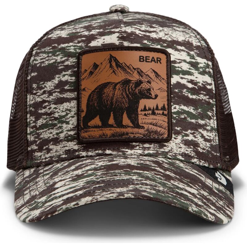 cepice-zaoblena-maskacova-snapback-engraved-bear-camo-glitch-the-farm-goorin-bros