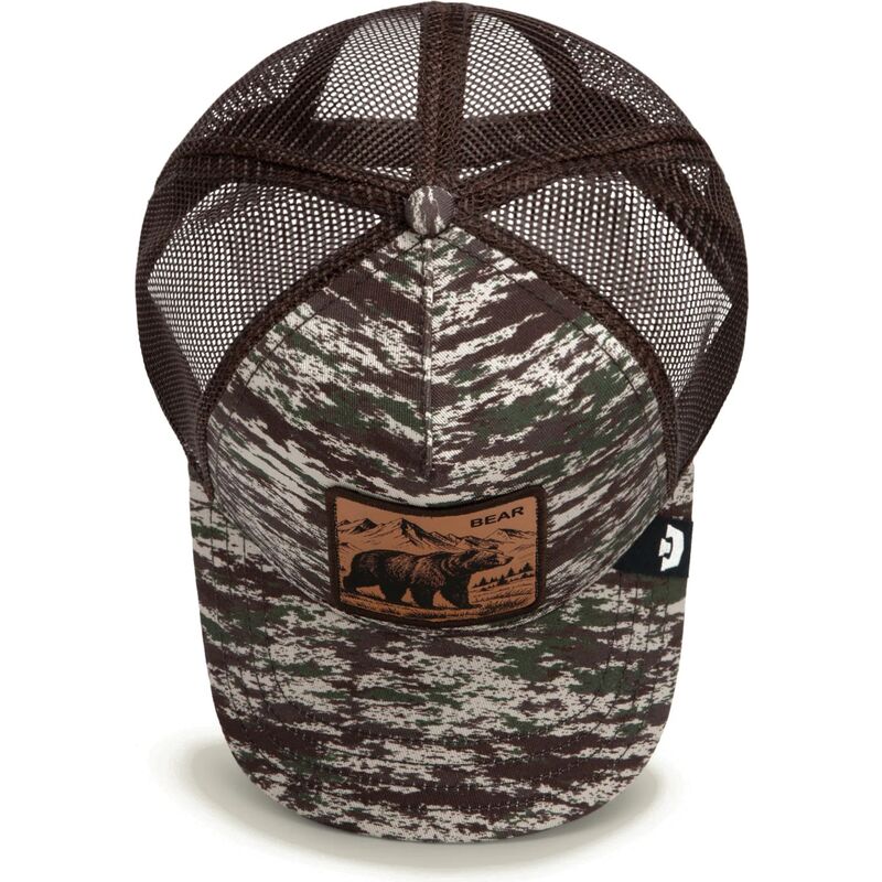 cepice-zaoblena-maskacova-snapback-engraved-bear-camo-glitch-the-farm-goorin-bros