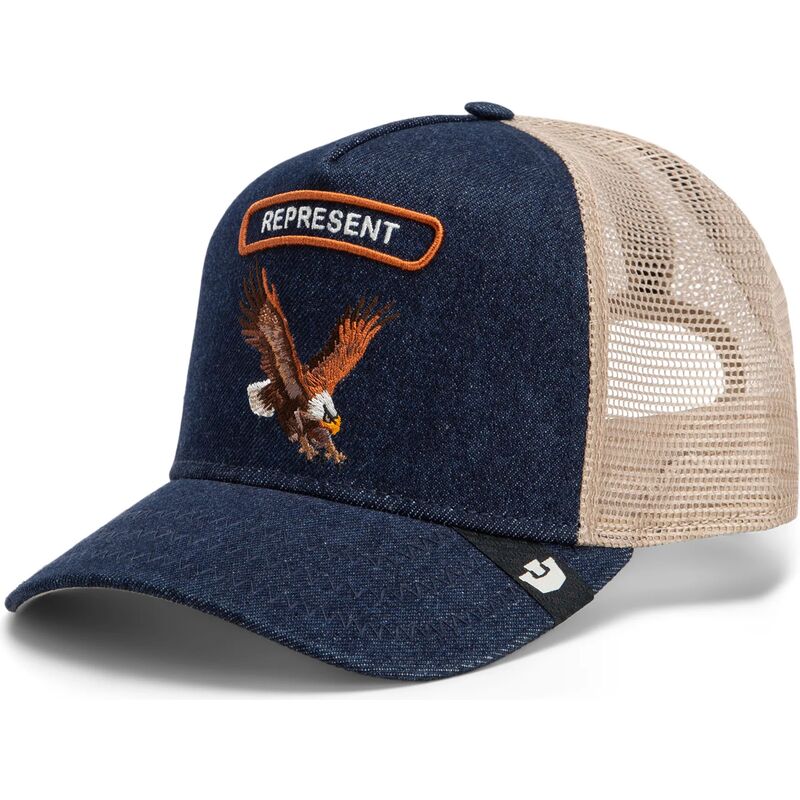cepice-zaoblena-namornicka-modra-snapback-represent-rocker-denim-after-dark-the-farm-goorin-bros