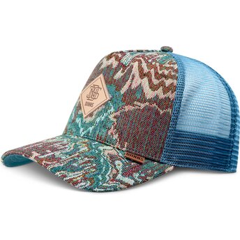 Čepice zaoblená vícebarevná snapback HFT Color Explo Djinns