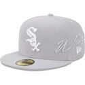 cepice-rovna-seda-prilehava-59fifty-side-script-chicago-white-sox-mlb-new-era