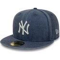 cepice-rovna-namornicka-modra-prilehava-59fifty-washed-new-york-yankees-mlb-new-era