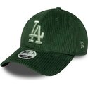 cepice-zaoblena-zelena-snapback-9forty-m-crown-chunky-cord-los-angeles-dodgers-mlb-new-era