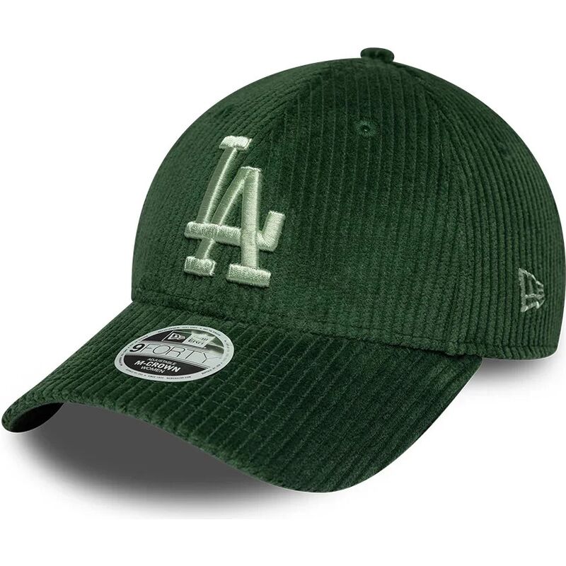 cepice-zaoblena-zelena-snapback-9forty-m-crown-chunky-cord-los-angeles-dodgers-mlb-new-era
