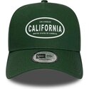 cepice-zaoblena-zelena-snapback-9forty-e-frame-rubber-california-los-angeles-new-era