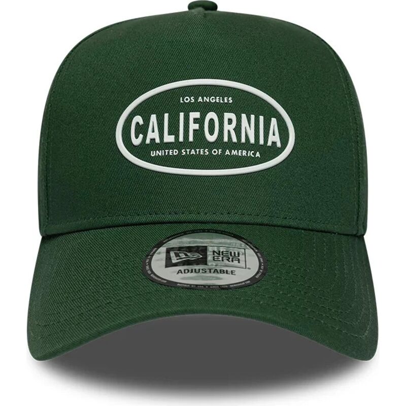 cepice-zaoblena-zelena-snapback-9forty-e-frame-rubber-california-los-angeles-new-era