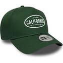 cepice-zaoblena-zelena-snapback-9forty-e-frame-rubber-california-los-angeles-new-era