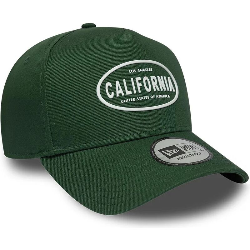 cepice-zaoblena-zelena-snapback-9forty-e-frame-rubber-california-los-angeles-new-era