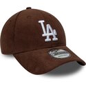 cepice-zaoblena-hneda-snapback-9forty-entry-cord-los-angeles-dodgers-mlb-new-era