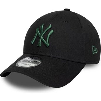 Čepice zaoblená černá nastavitelný 9FORTY League Essential New York Yankees MLB New Era