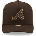 cepice-zaoblena-hneda-snapback-9fifty-a-frame-precurved-visor-pin-atlanta-braves-mlb-new-era