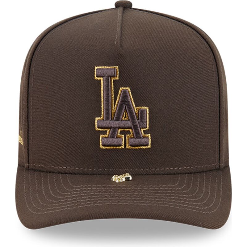 cepice-zaoblena-hneda-snapback-9fifty-a-frame-precurved-visor-pin-los-angeles-dodgers-mlb-new-era
