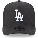 cepice-zaoblena-cerna-snapback-9fifty-a-frame-precurved-checkered-los-angeles-dodgers-mlb-new-era