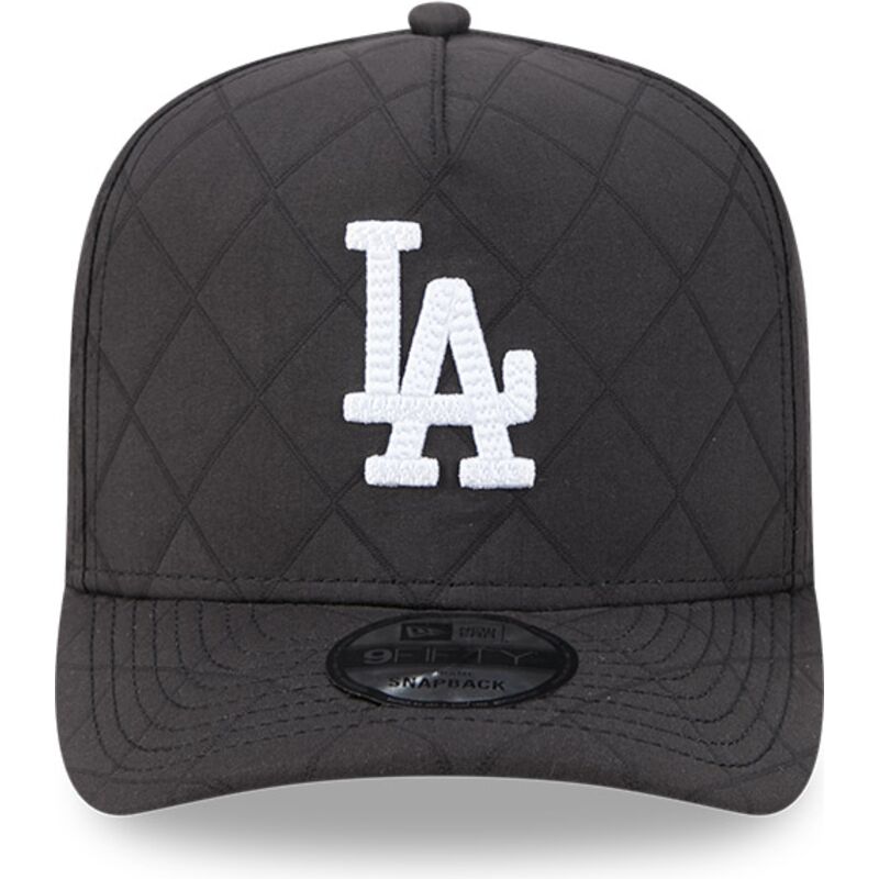 cepice-zaoblena-cerna-snapback-9fifty-a-frame-precurved-checkered-los-angeles-dodgers-mlb-new-era