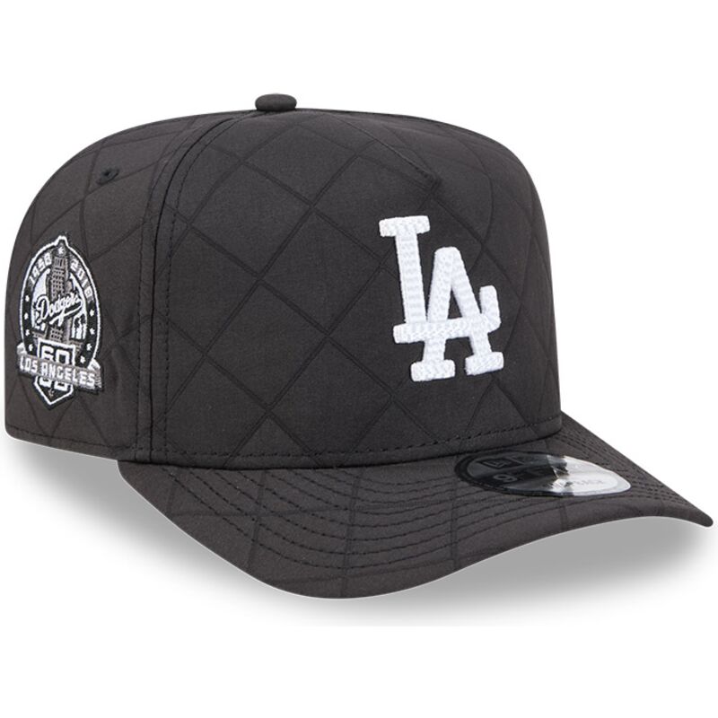 cepice-zaoblena-cerna-snapback-9fifty-a-frame-precurved-checkered-los-angeles-dodgers-mlb-new-era