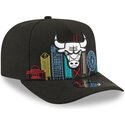 cepice-zaoblena-cerna-snapback-9fifty-a-frame-precurved-skyline-chicago-bulls-nba-new-era