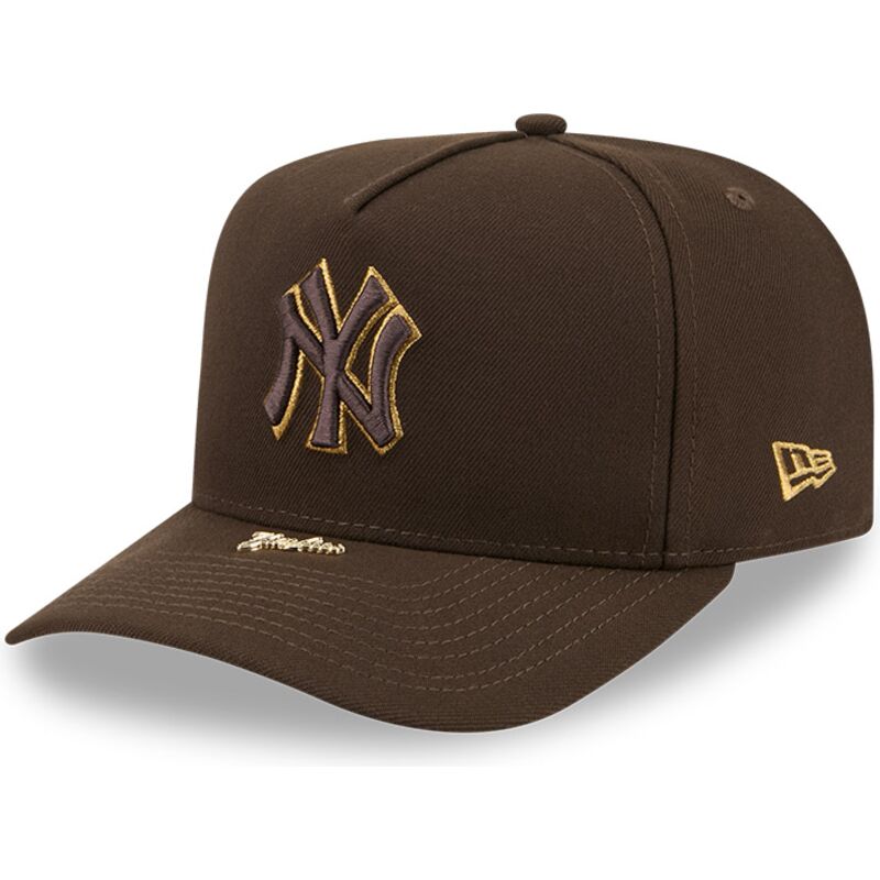 cepice-zaoblena-hneda-snapback-9fifty-a-frame-precurved-visor-pin-new-york-yankees-mlb-new-era