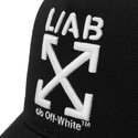 cepice-zaoblena-cerna-snapback-clamp-arrows-l-ab-c-o-off-white