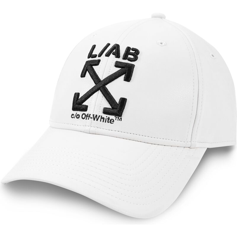 cepice-zaoblena-bila-nastavitelny-clamp-arrows-pu-leather-l-ab-c-o-off-white