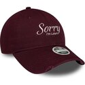 cepice-zaoblena-cervena-nastavitelny-9twenty-slogan-sorry-i-m-late-new-era