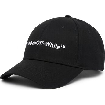 Čepice zaoblená černá nastavitelný Horizontal Embroidered Twill L/AB c/o Off-White™