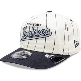 Čepice zaoblená námořnická modrá snapback 19TWENTY Pinstripe New York Yankees MLB New Era