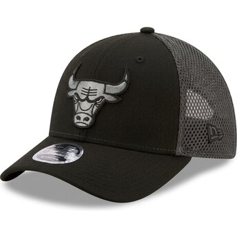 Čepice zaoblená černá přiléhavá 39THIRTY M-Crown Neo Chicago Bulls NBA New Era