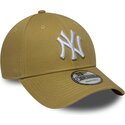 cepice-zaoblena-khaki-nastavitelny-9forty-league-essential-new-york-yankees-mlb-new-era