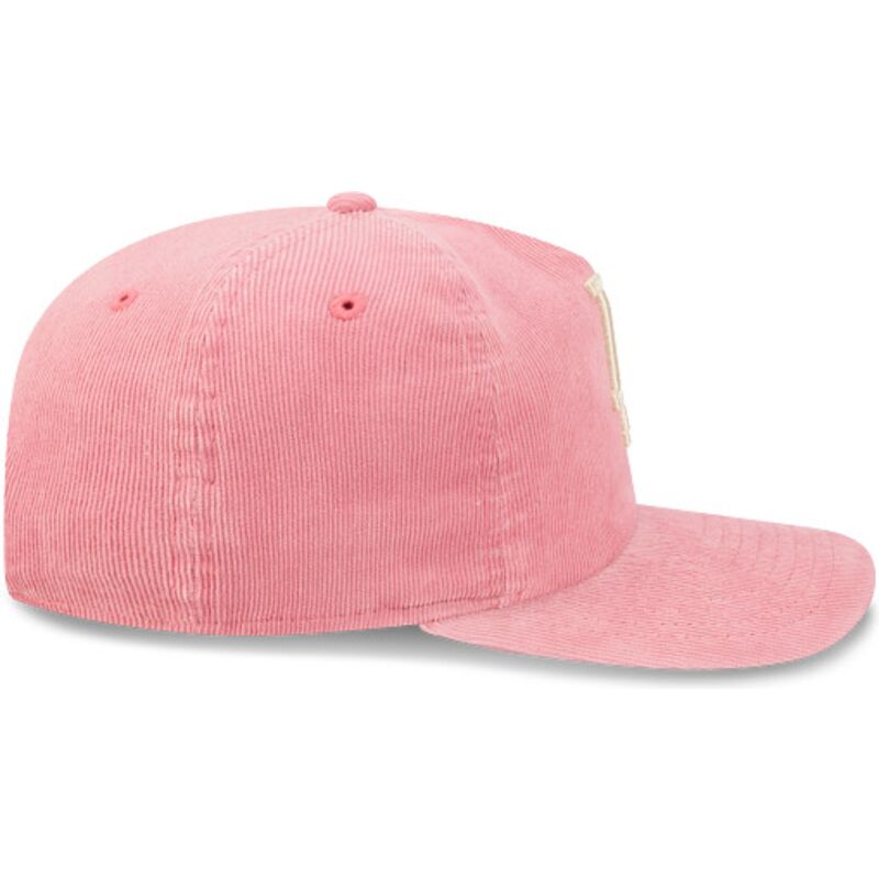 cepice-zaoblena-ruzova-nastavitelny-19twenty-precurved-corduroy-pastel-los-angeles-dodgers-mlb-new-era